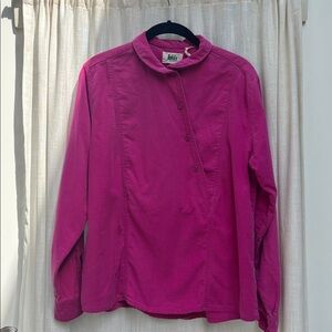 REI Vintage Pink Outdoor Chamois Shirt
